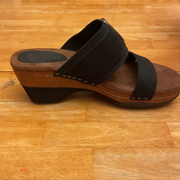 White Mountain Montage Wedge Clog Sandal 10M - Picture 6 of 9